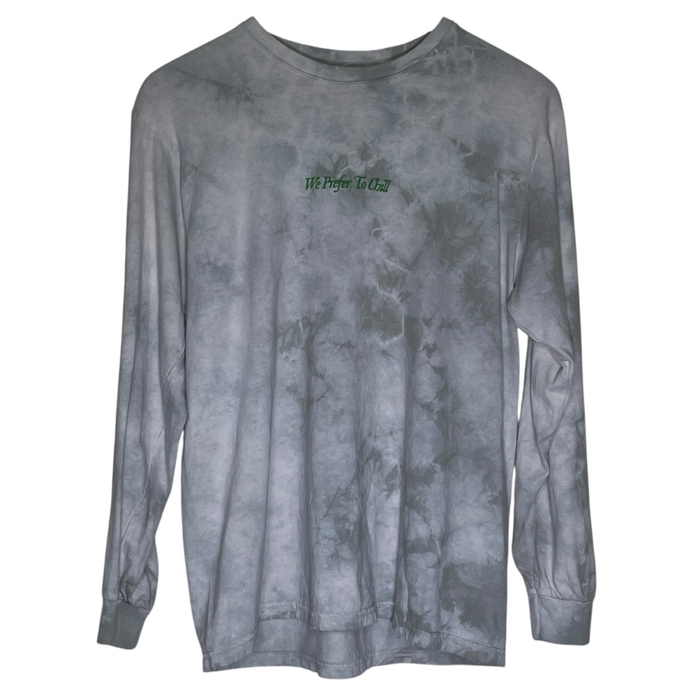 Cody Ko Run Club Grey Medium Tye Dye Long Sleeve Tee